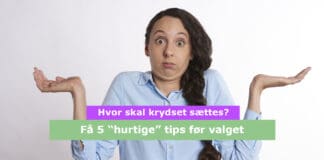 5 ”hurtige” tips før valget