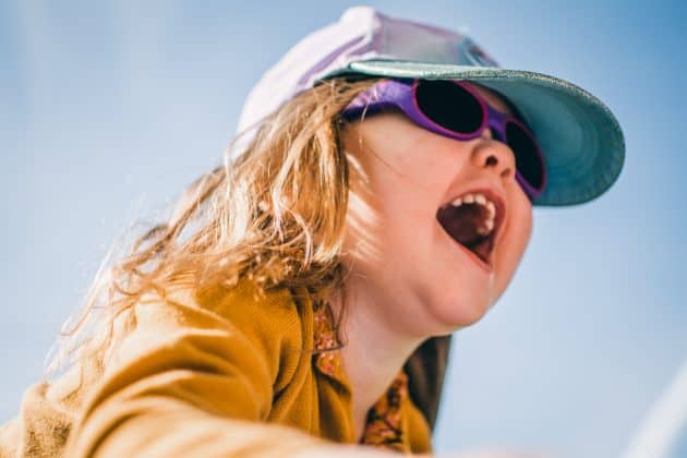 _DSC8158 Lykke har lært at trives med sit begrænsede syn. Derfor er hun blevet afsluttet hos professor Line Kessel.