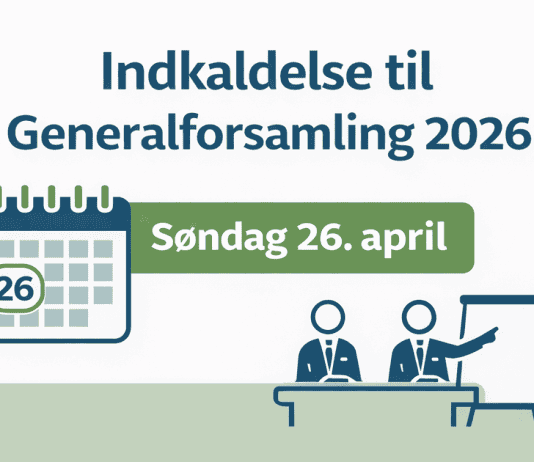 Indkaldelse til Generalforsamling 2026